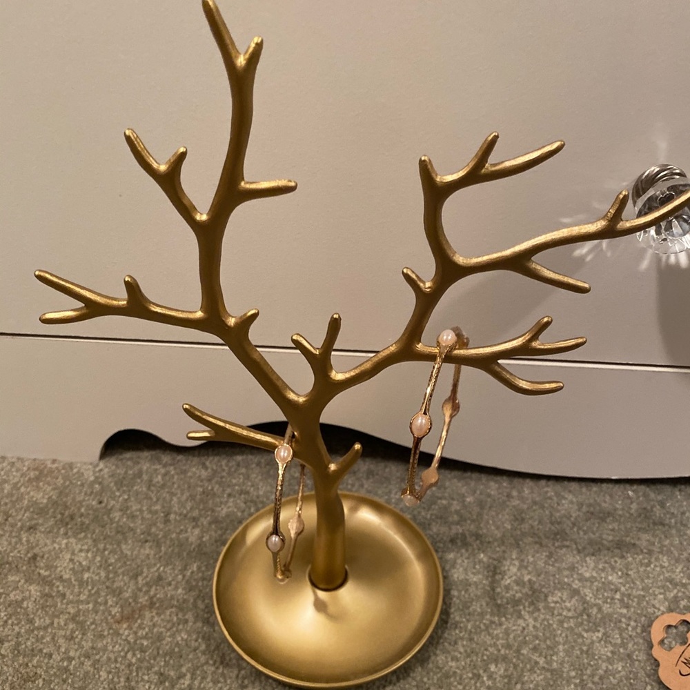 Boho jewelry stand set